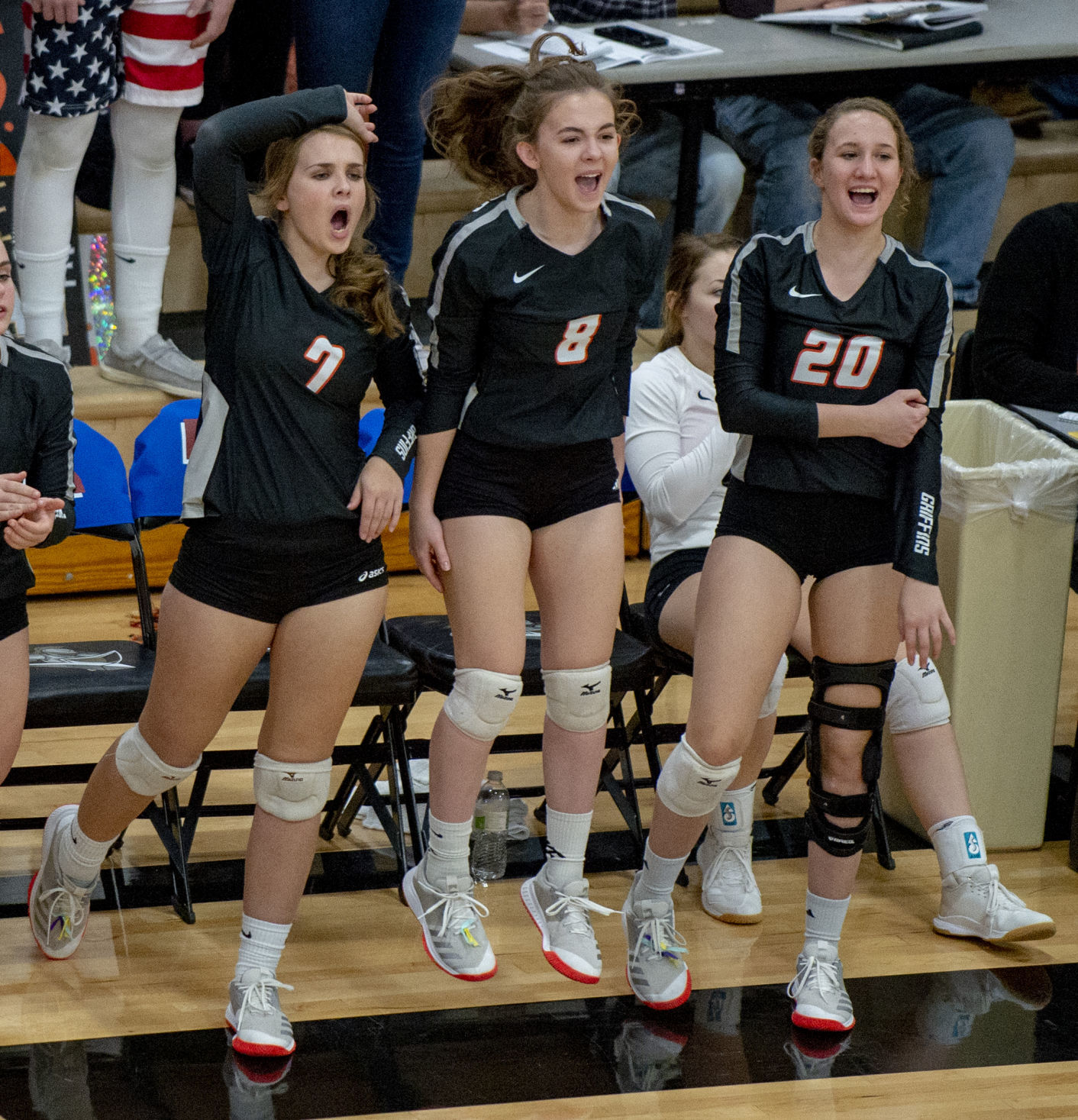 State volleyball, Diller-Odell vs. HTRS, 11.7